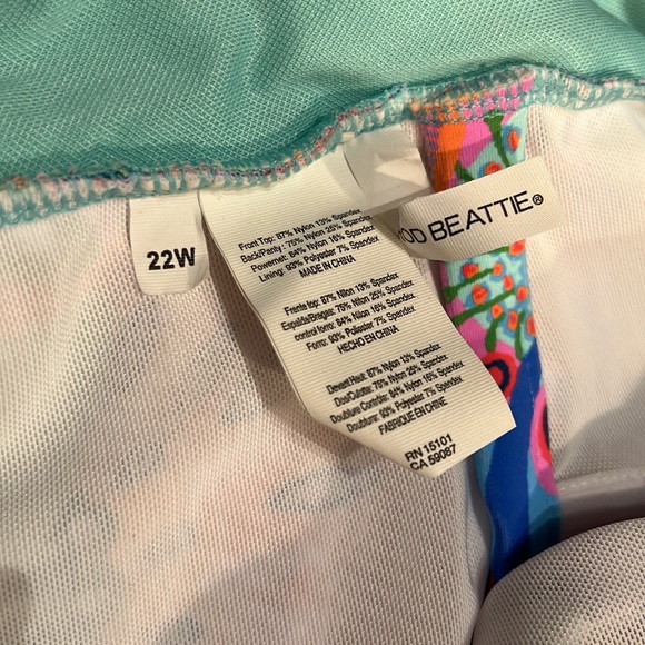 NWOT Bleu Rod Beattie Make It Pop One Piece - Picture 13 of 15